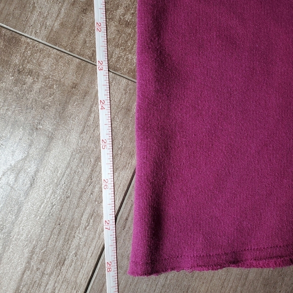 PINK Victoria's Secret High Waist Flared Ivy Fleece Sweatpants Women's Large EUC - Picture 7 of 16